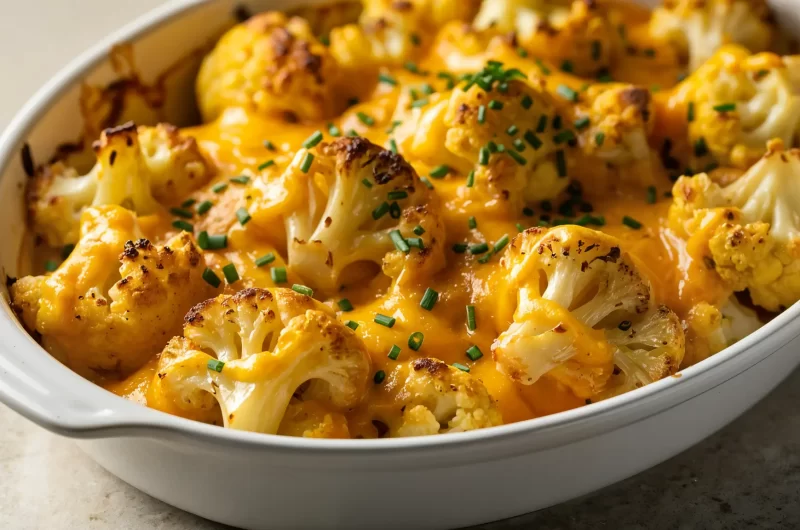 Keto Mac and Cheese with Cauliflower